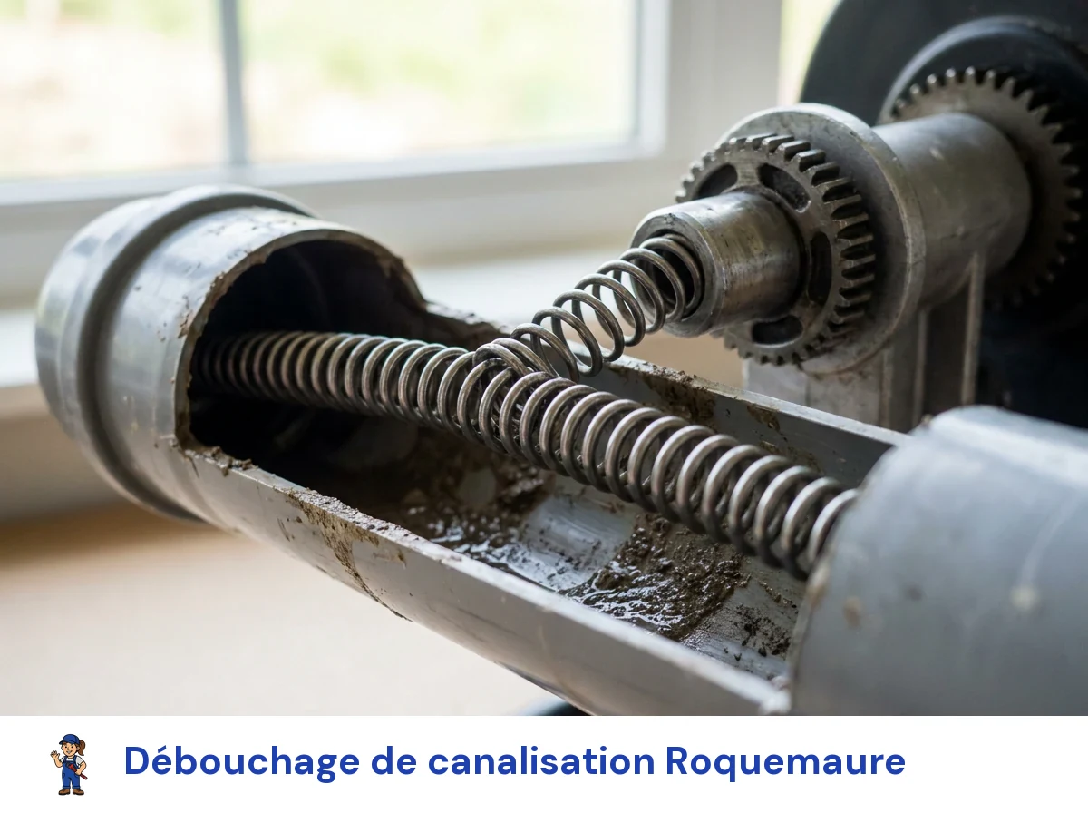 Débouchage de canalisation à Roquemaure