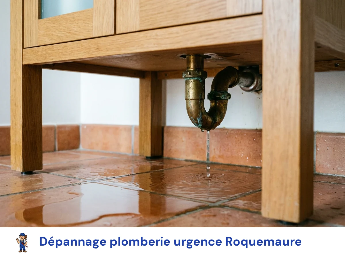 Dépannage plomberie urgence à Roquemaure