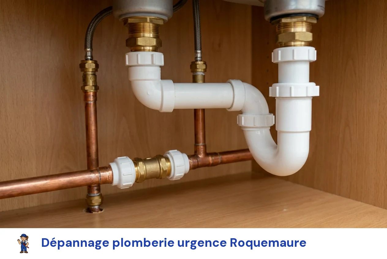 Dépannage plomberie urgence à Roquemaure
