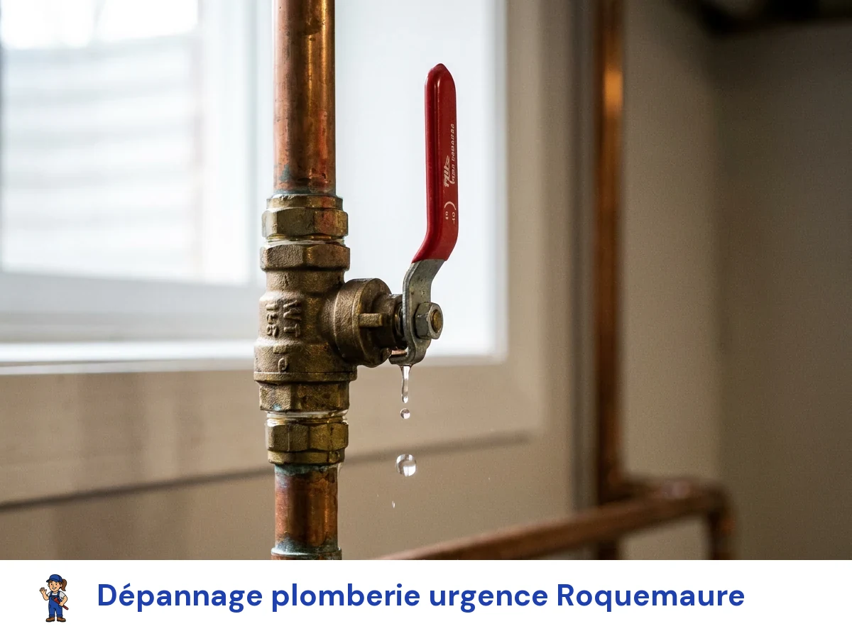 Dépannage plomberie urgence à Roquemaure