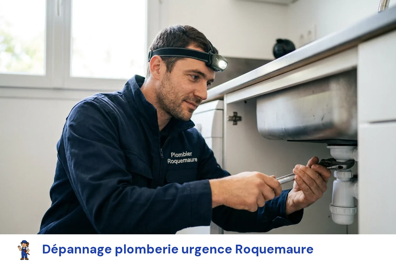 Dépannage plomberie urgence à Roquemaure