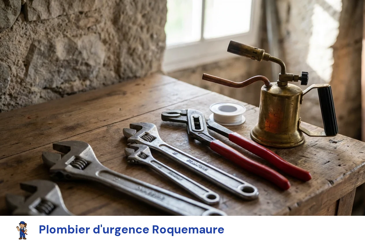 Plombier d'urgence à Roquemaure