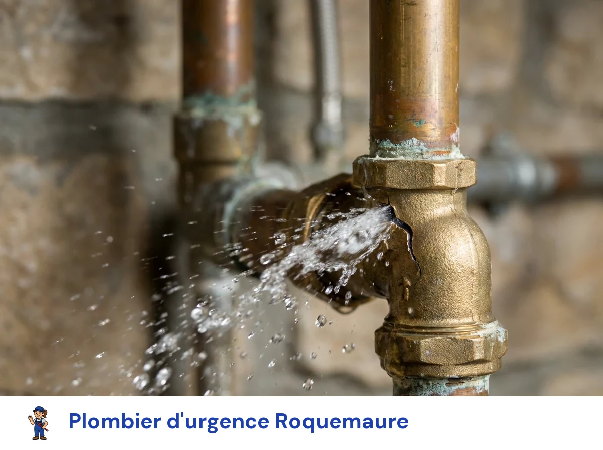 Plombier d'urgence à Roquemaure