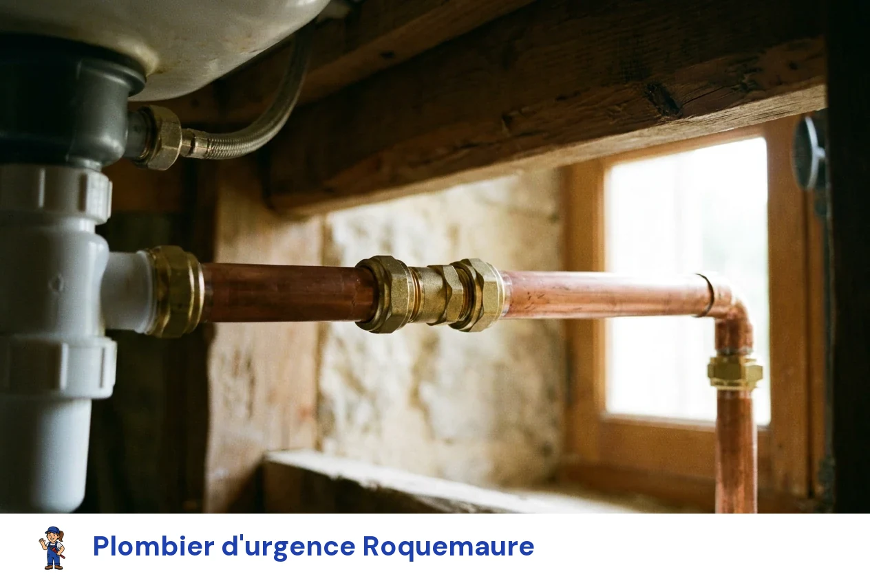 Plombier d'urgence à Roquemaure