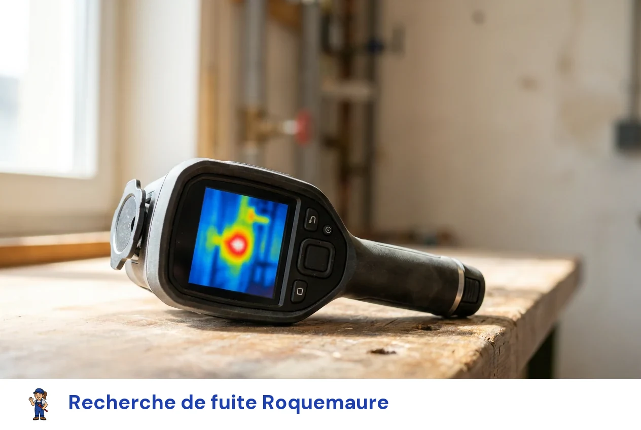 Recherche de fuite à Roquemaure