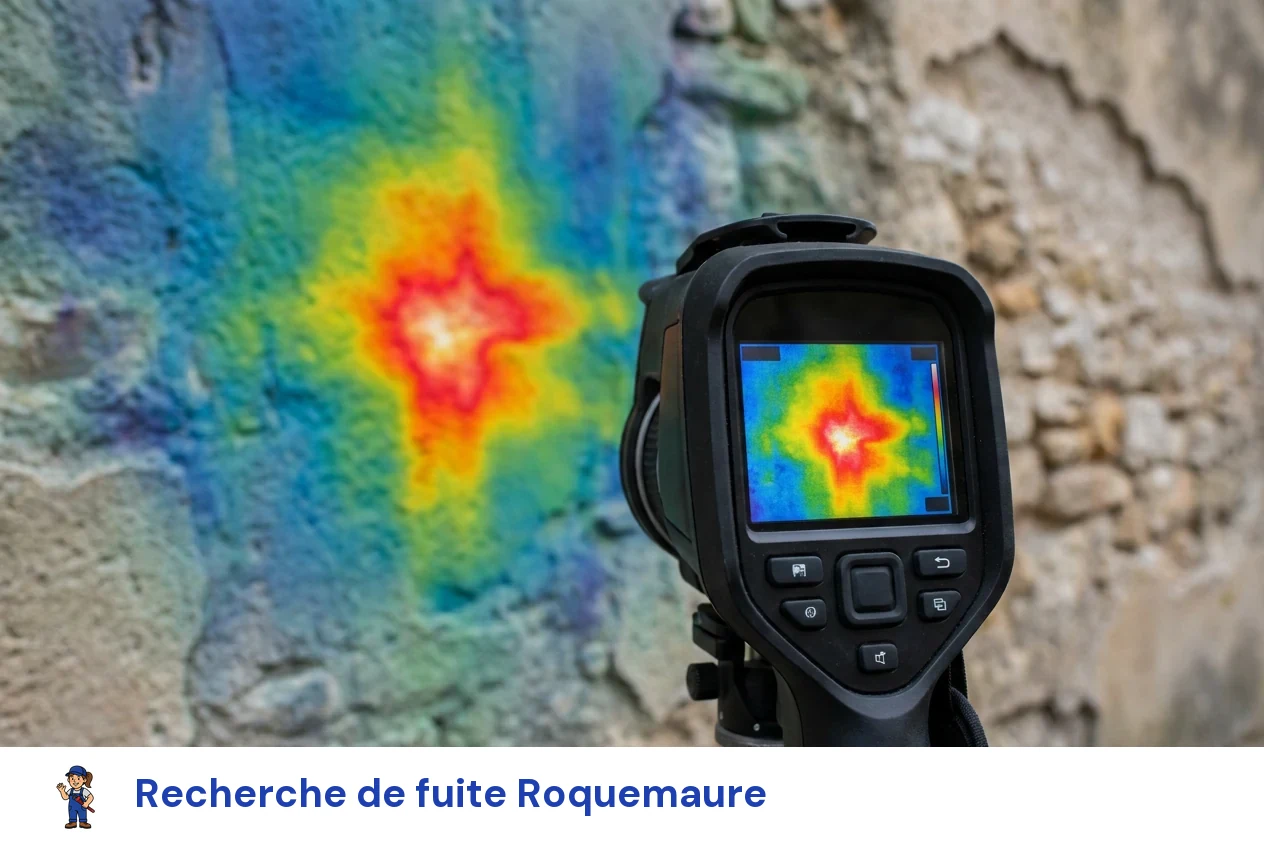Recherche de fuite à Roquemaure