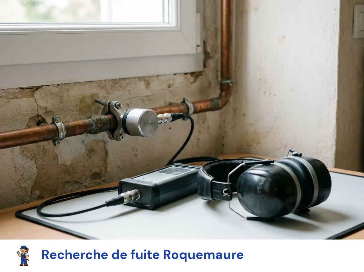 Recherche de fuite à Roquemaure