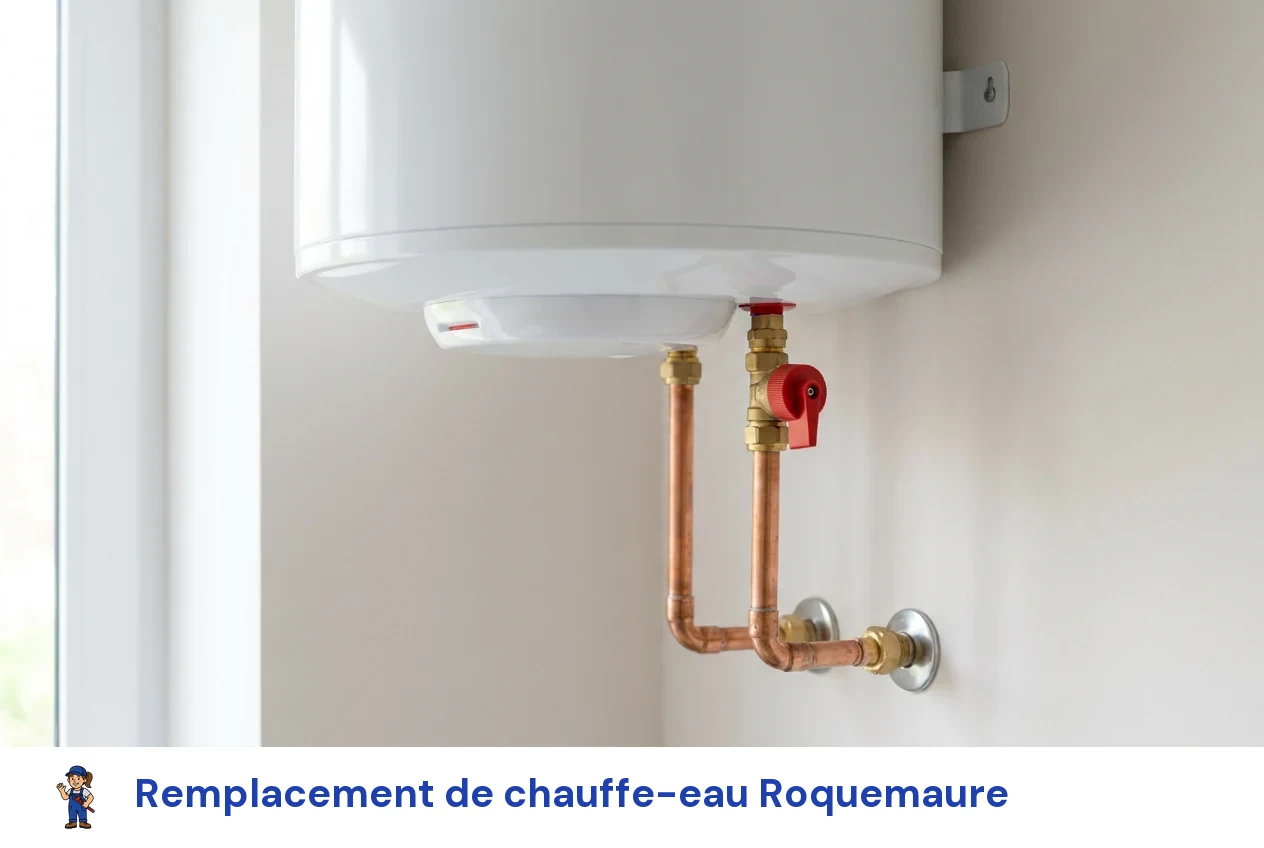 Remplacement de chauffe-eau à Roquemaure