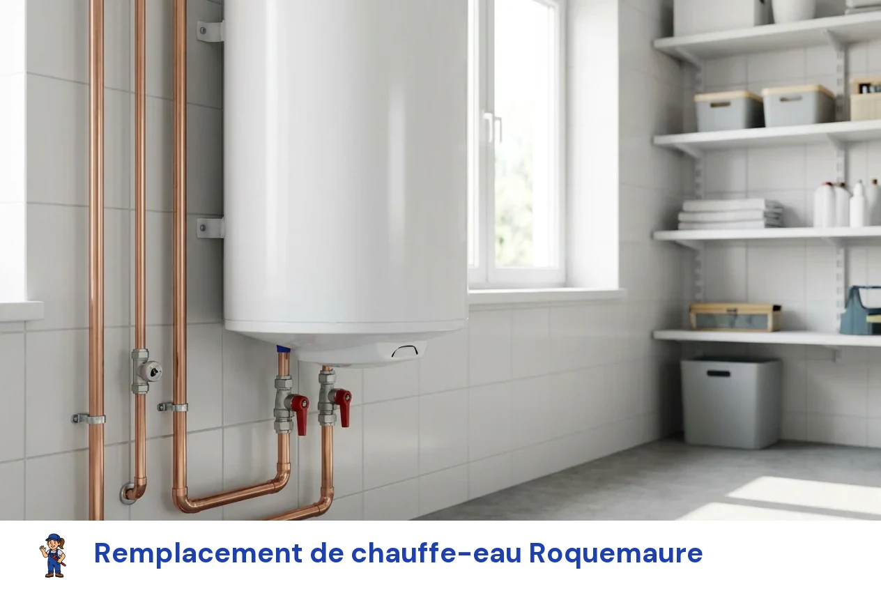 Remplacement de chauffe-eau à Roquemaure