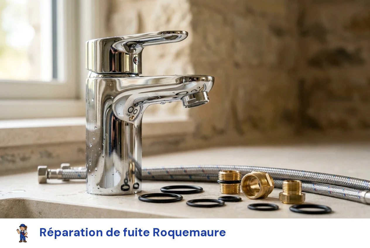 Réparation de fuite à Roquemaure