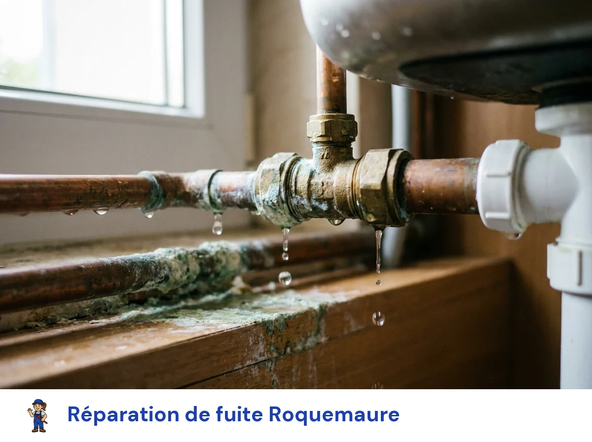 Réparation de fuite à Roquemaure