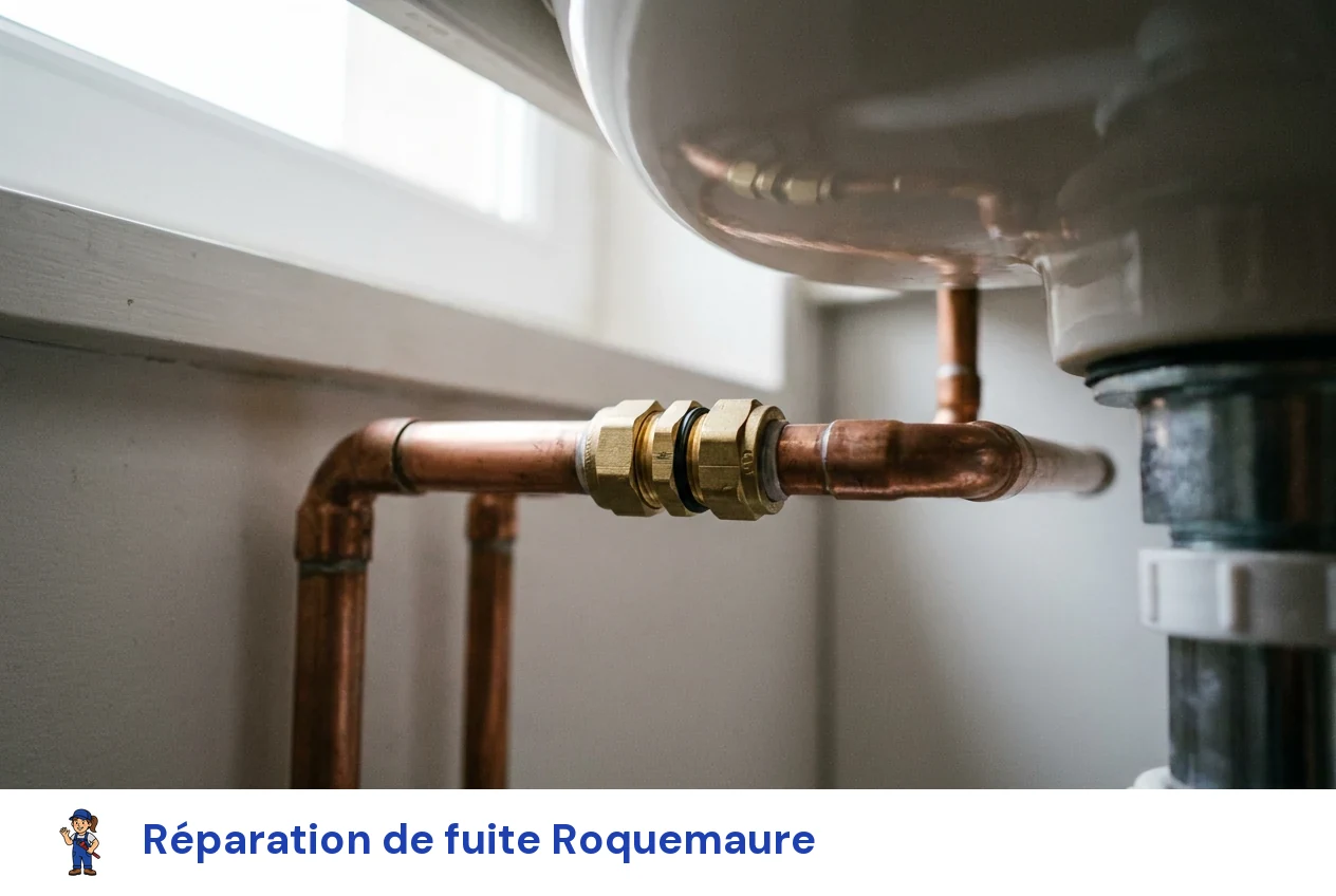 Réparation de fuite à Roquemaure