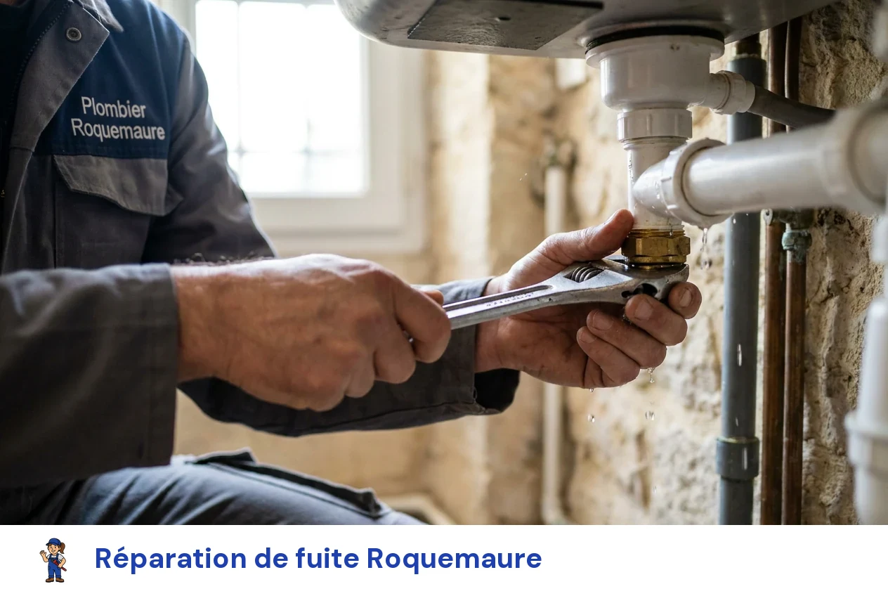 Réparation de fuite à Roquemaure
